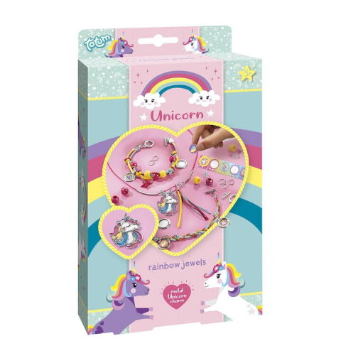 Jucarii arta si creativitate - Set creativ - Bijuterii cu unicorni