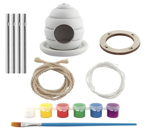 Best deals - Set creativ - Casuta pasarilor cu clopotel de vant