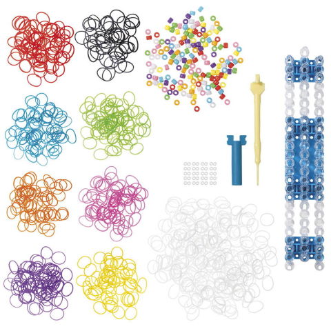 Jucarii arta si creativitate - Set creativ cu elastice - Loom i Do