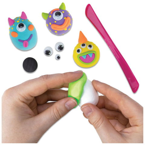 Jucarii arta si creativitate - Set creativ - Magneti cu monstruleti