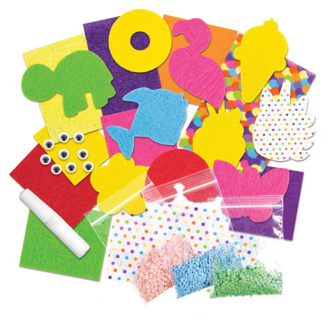 Jucarii arta si creativitate - Set creativ - Petice decorative