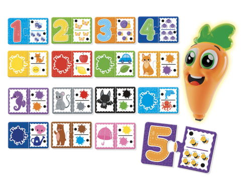 Jucarii lingvistice - Set cu pix interactiv - Invat culorile