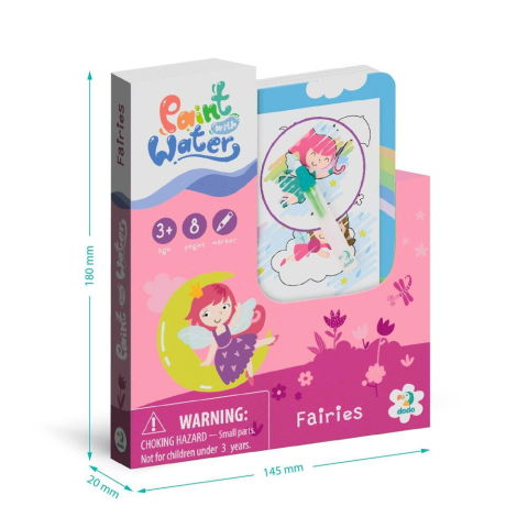 Desen si pictura - Set de colorat cu apa - Zane