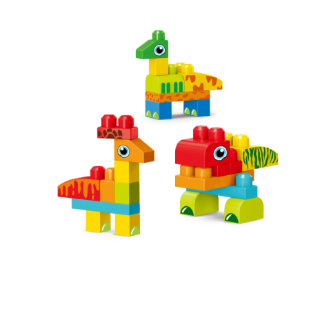 EduclassReseller - Set de constructie STEAM - Dinozauri haiosi (31 piese)