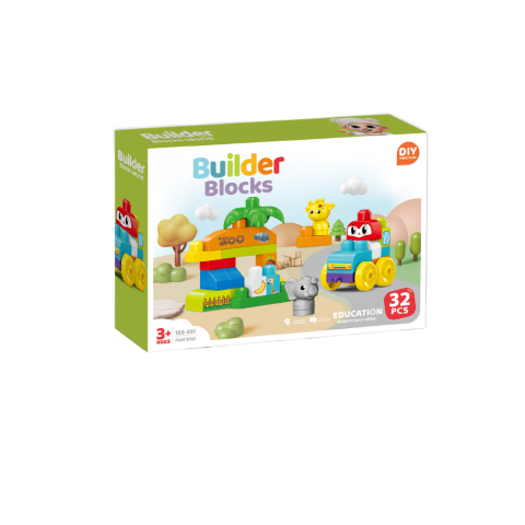 Best deals - Set de constructie STEAM - Zoo distractiva (32 piese)