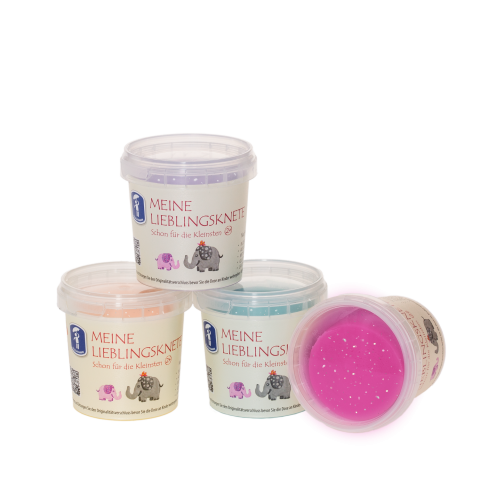 Plastilina si modelaj - Set de modelaj premium cu sclipici