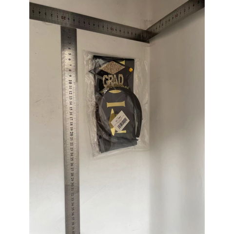 Baloane si Accesorii Absolvire - Set din 2 Piese pentru Absolvire, Flippy, Panglica si Coronita, Model I Graduated, Negru