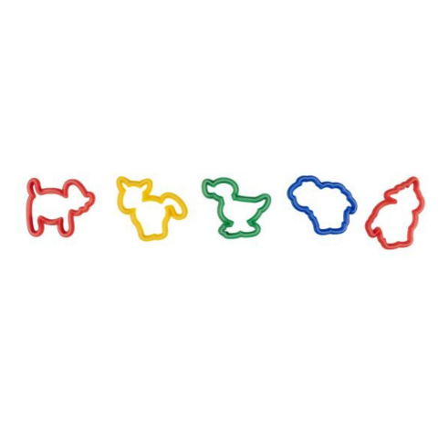 Plastilina si modelaj - Set forme pentru plastilina - Animalute de la ferma