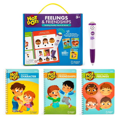 Jocuri educative - Set Hot Dots® - Emotii & prietenii