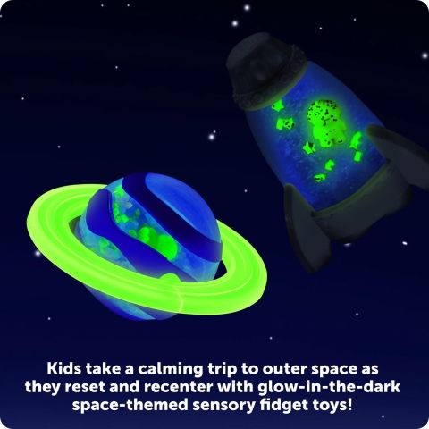 Jocuri de indemanare - Set jucarii antistres - Calatorie in spatiu