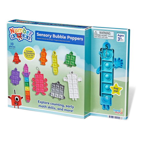 Jocuri de indemanare - Set jucarii senzoriale - Numberblocks® de la 1 la 10