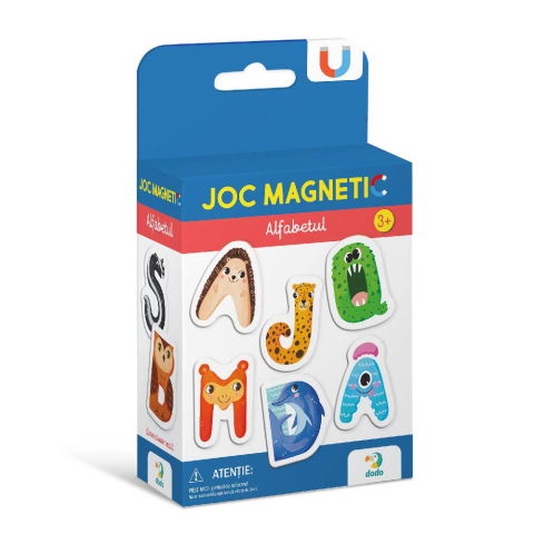 Jucarii lingvistice - Set litere magnetice in limba romana (31 piese)