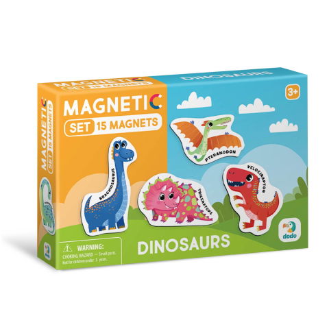 10 - 25 LEI - Set magneti - Dinozauri
