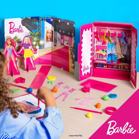 Jucarii arta si creativitate - Set modelaj Barbie - Parada modei