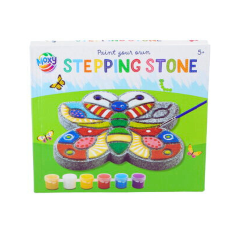 Import - Set pictura pe piatra - Fluturas