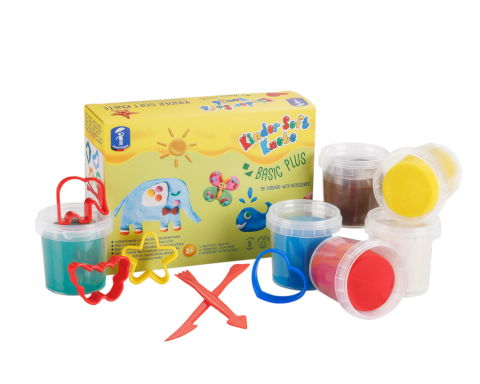Plastilina si modelaj - Set plastilina non-toxica Kinder - Basic Plus