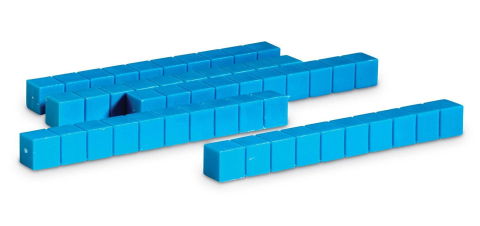 Pentru clasa - Set riglete baza 10 (50 bucati)