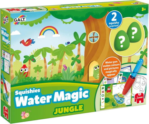Desen si pictura - Set Water Magic de colorat: In jungla cu Squishies