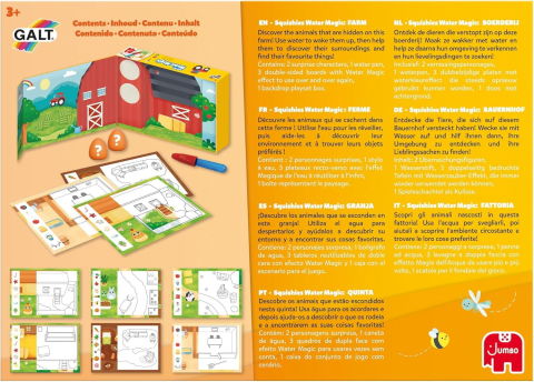 Desen si pictura - Set Water Magic de colorat: La ferma cu Squishies