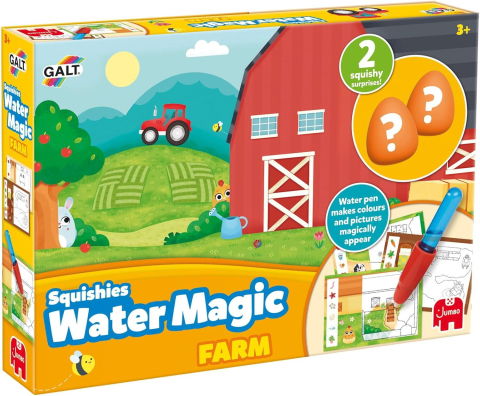 Desen si pictura - Set Water Magic de colorat: La ferma cu Squishies