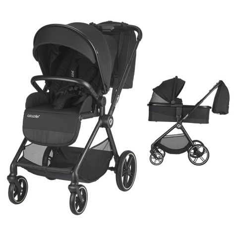 SmartBaby - Sistem modular 2in1 Coccolle Lissia Anthracite