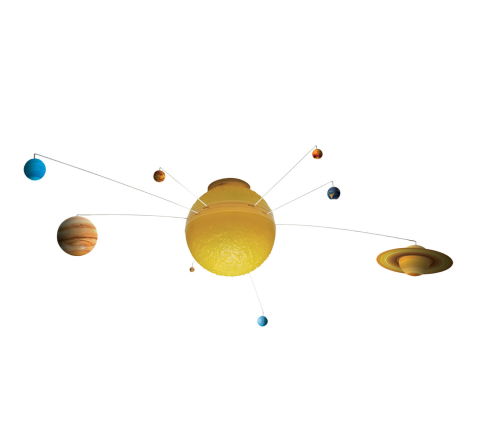 Glob pamantesc - Sistem solar cu telecomanda