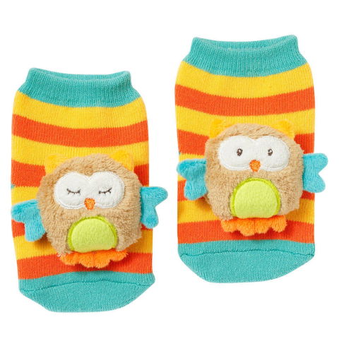 Ingrijire bebelusi - Sosete vesele - Bufnite