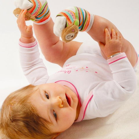 Ingrijire bebelusi - Sosete vesele - Oskar