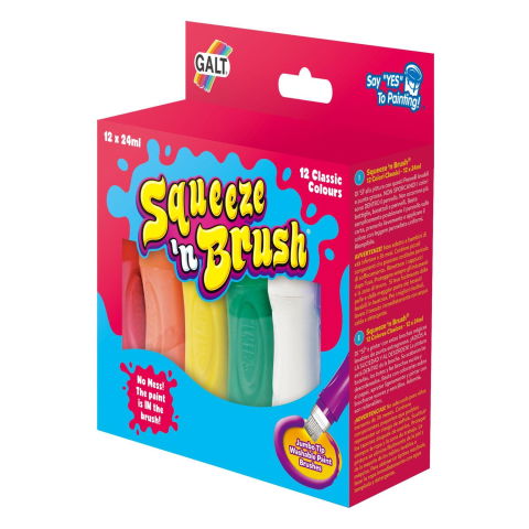 Desen si pictura - Squeeze'n Brush - 12 culori