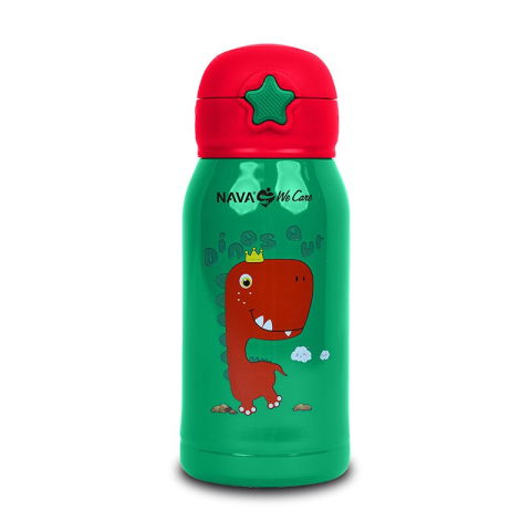Fara Categorie - Sticla termoizolanta Nava 500 ml dinozaur verde