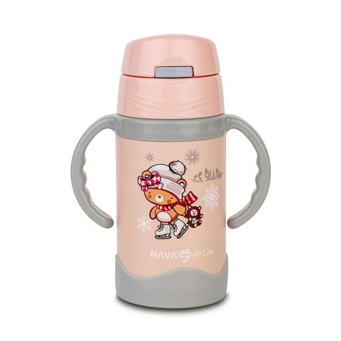 Fara Categorie - Sticla termoizolanta Nava We care 300 ml roz