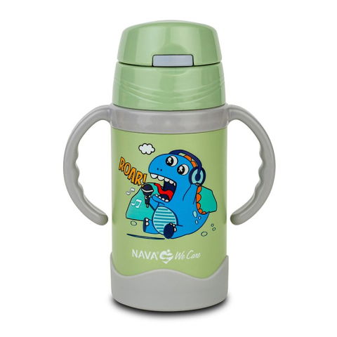 Fara Categorie - Sticla termoizolanta Nava We care 300 ml verde