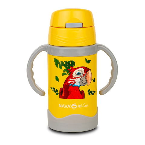 Fara Categorie - Sticla termoizolanta Nava We care 300ml galben