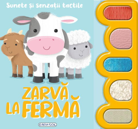 Carti pentru copii - Sunete si senzatii tactile - Zarva la ferma