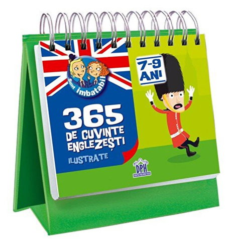 25 - 50 LEI - Sunt Imbatabil - 365 de cuvinte englezesti ilustrate (7-9 ani)