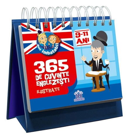 25 - 50 LEI - Sunt Imbatabil - 365 de cuvinte englezesti ilustrate (9-11 ani)