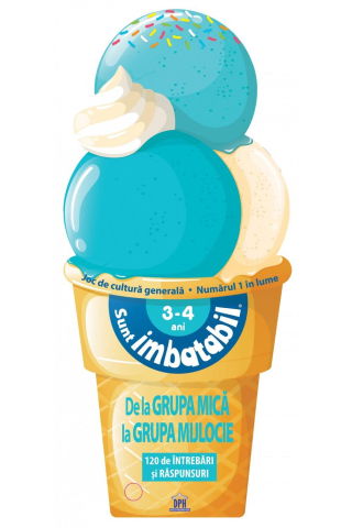 25 - 50 LEI - Sunt Imbatabil - Editie inghetata - 3 - 4 ani - pentru copiii care se pregatesc de Grupa Mijlocie