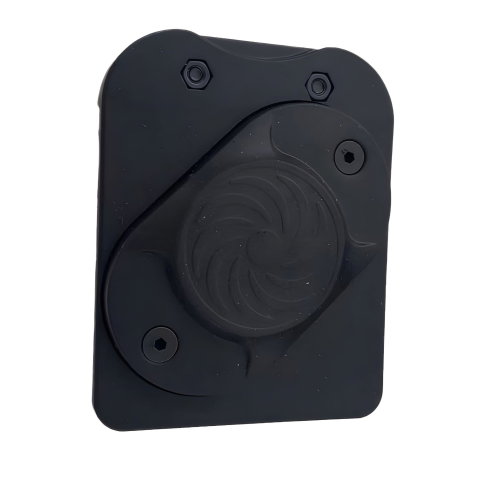 Import - Suport Magnetic pentru Scule, Flippy, Clips Metalic pentru Curea, Fixare Puternica pentru Cuie, Suruburi, Ciocan, Cleste, Chei Si Alte Scule, 7.7 x 6.1 x 2cm, Negru