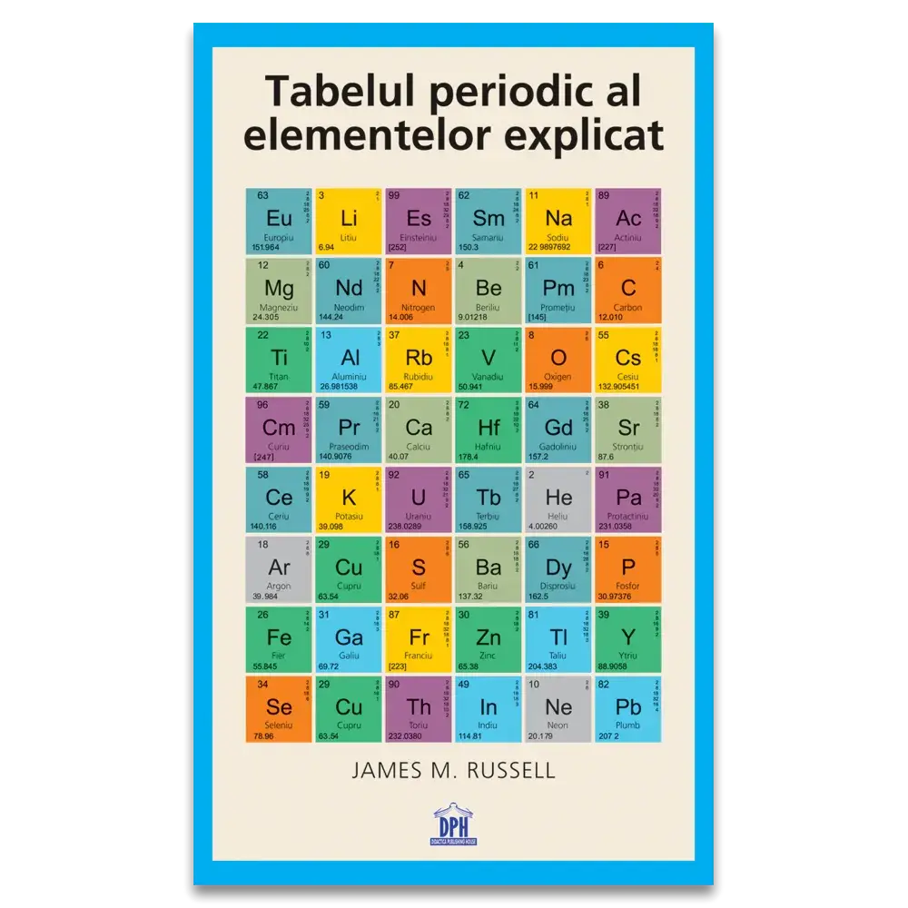 25 - 50 LEI - TABELUL PERIODIC AL ELEMENTELOR EXPLICAT