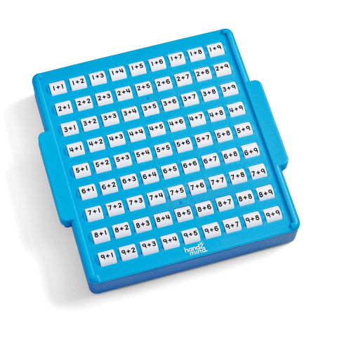 Jocuri matematice - Tablita pentru exersarea adunarii