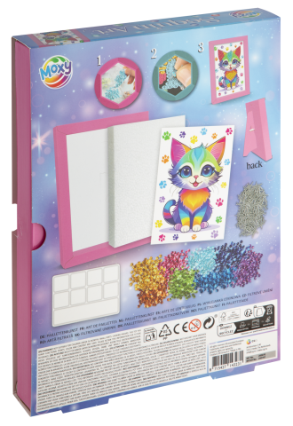 25 - 50 LEI - Tablou cu paiete - Pisicuta