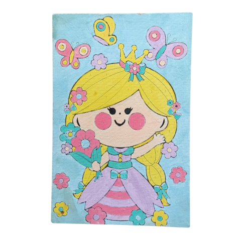 10 - 25 LEI - Tablou pictez pe numere - Printesa