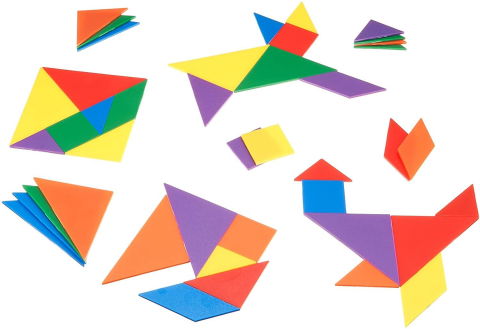 Jocuri matematice - Tangram