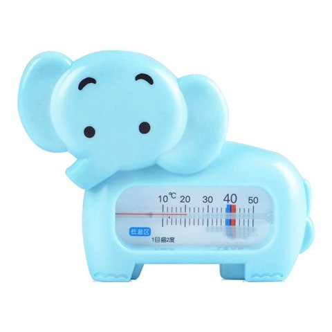 Best deals - Termometru pentru Baie, Flippy, Plutitor, Rezistent la apa, Multifunctional, Model Elefant, 11.5x9x2 cm, Albastru