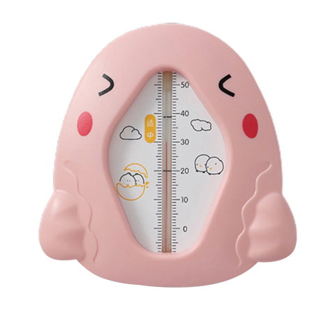Best deals - Termometru pentru Baie, Flippy, Plutitor, Rezistent la apa, Multifunctional, Model Gaina, 10.5x10.5x2.5 cm, Roz
