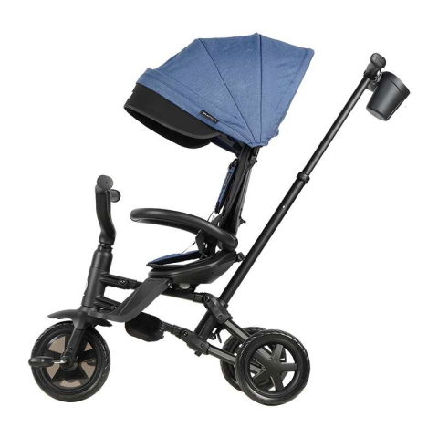 SmartBaby - Tricicleta ultrapliabila Qplay Nova Niello Albastru