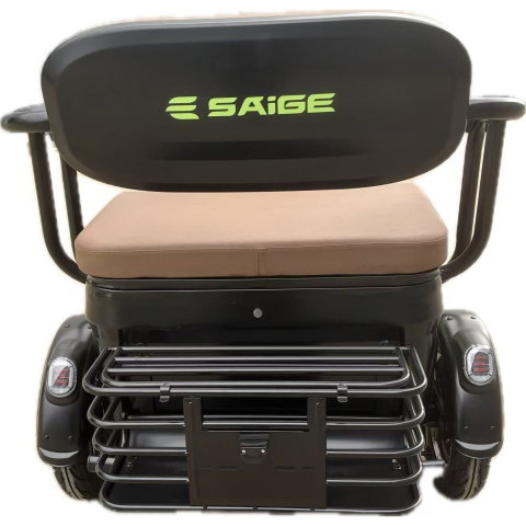 Import - Triciclu Electric V6, Saige, Fara Permis, cu Doua Locuri, Motor 1800W, Baterie 72V24Ah, Autonomie 60km, 220x88x105 cm, Viteza Maxima 25km/h, Negru