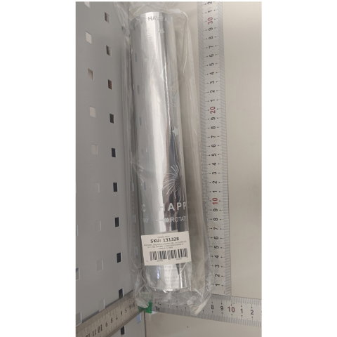 TeoMarket - Tun Confetti Petrecere, Flippy, Lungime 30 cm, Argintiu