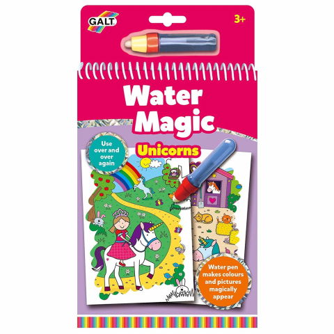 Desen si pictura - Water Magic: Carte de colorat Unicorni