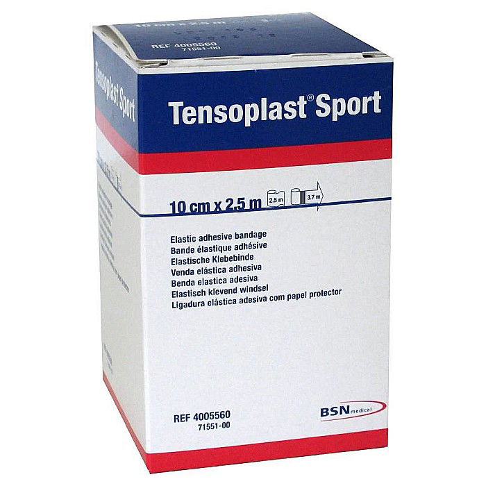 Bandaj adeziv elastic Tensoplast Sport 10cm x 2.5cm [1]
